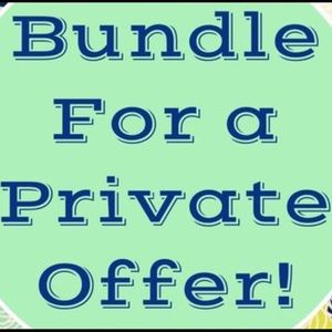 Will make an offer on bundles.